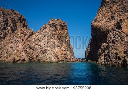 Amazing And Unusual Rock At Vani Peninsula, Milos, Greece