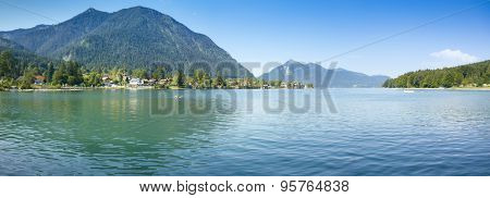 An image of the very beautiful Walchensee at Bavaria Germany