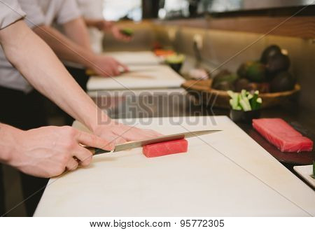 fresh raw sashimi, japanese couisine.