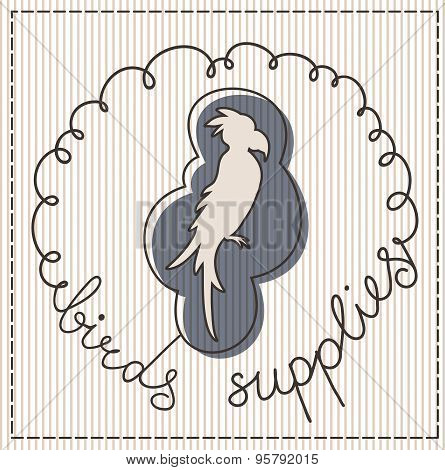 Birds Supplies Label