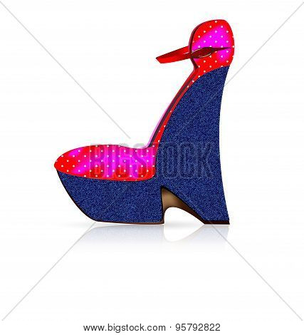 pink-jeans semishoe