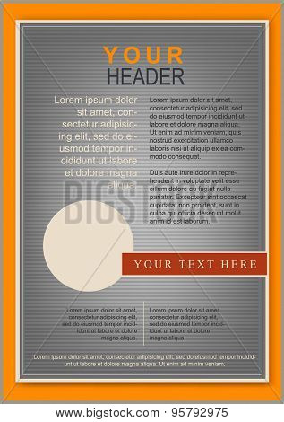 Flayer Or Cover Template