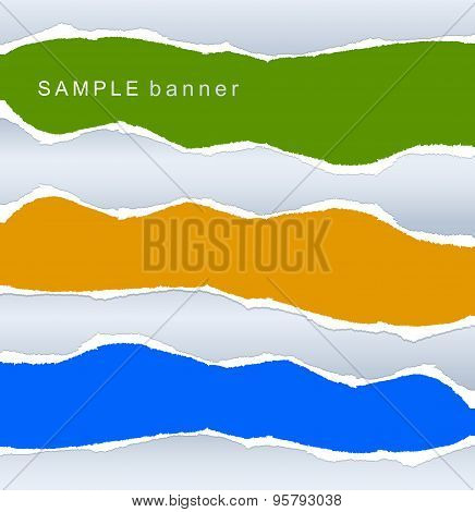 Banners Set