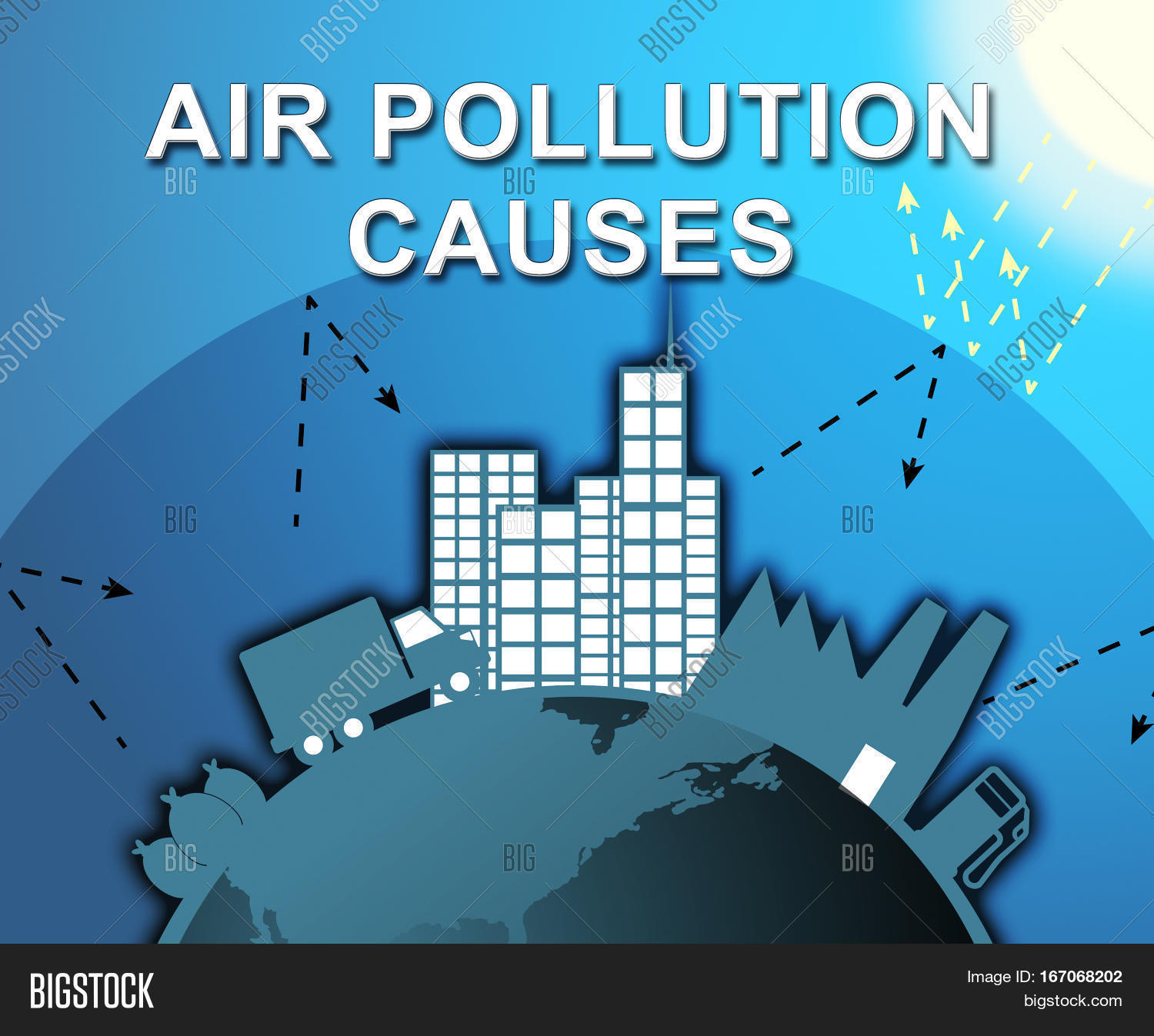 Air Pollution Causes Image And Photo Free Trial Bigstock 5425