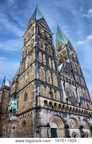 Bremen Cathedral church building (Bremer Dom), Germany