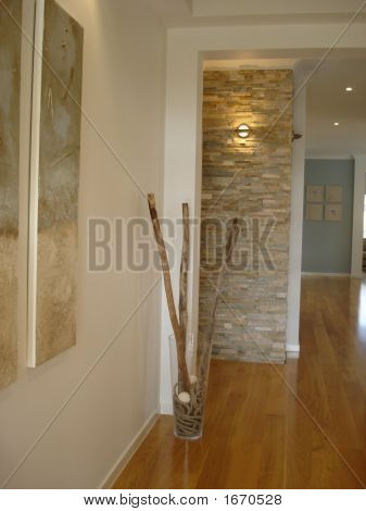 moderne Eingang