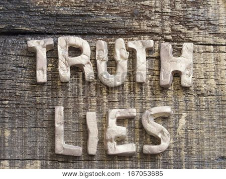 Post Truth concept