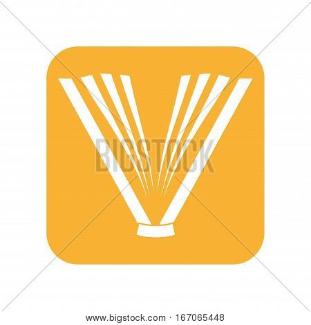 Contour notebook semi open image, vector illustration
