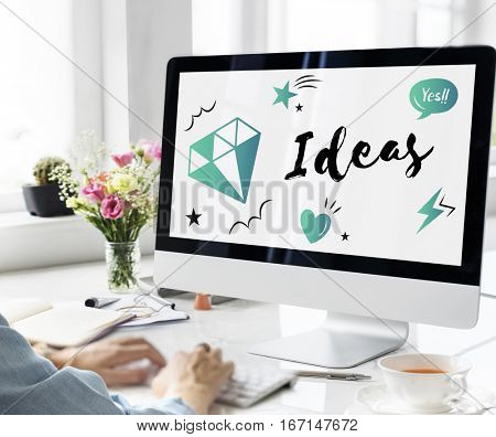 Fresh Ideas Design Creativity Concept