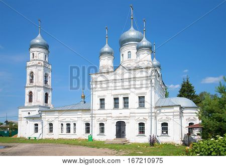 Old Church of the Holy Trinity in Trinity Sloboda. Pereslavl-Zalessky. Golden ring of Russia