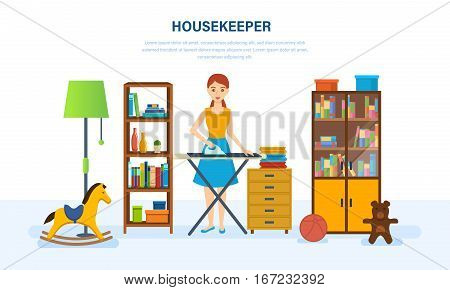 Young Housewife Vector Photo Free Trial Bigstock