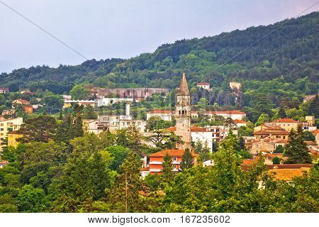 Town Of Pazin Landmarks View
