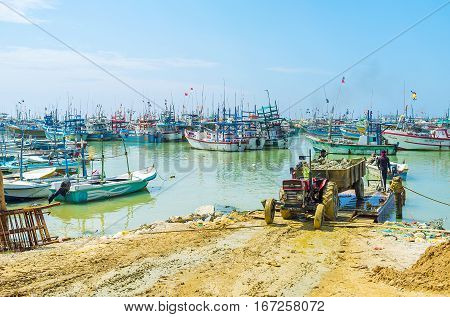Tractor In Port
