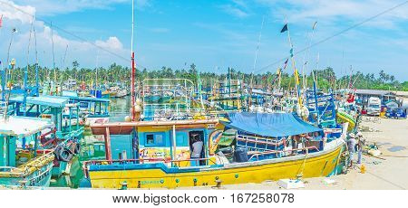 Bright Ships In Harbor
