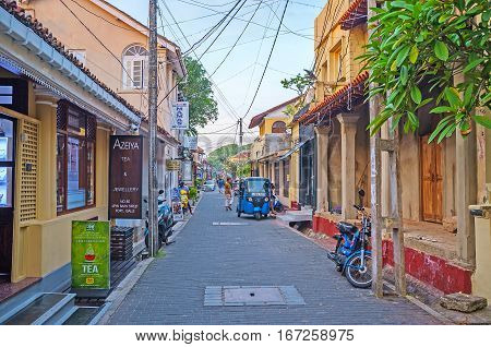 The Walk In Old Galle