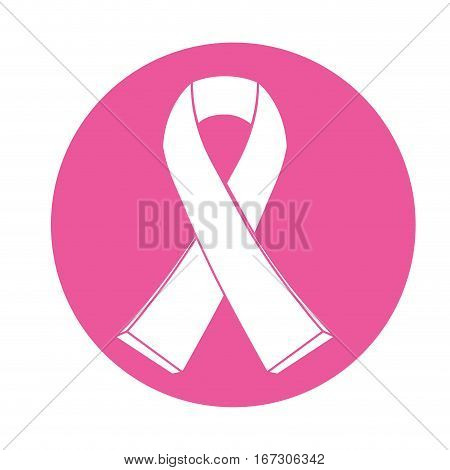 emblem breast cancer ribon image design icon