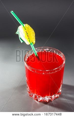 The traditional Russian drink - Mors (juice), which is prepared from the berries.