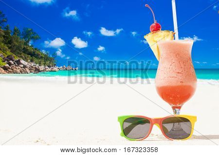remote tropical beaches and countries. travel concept