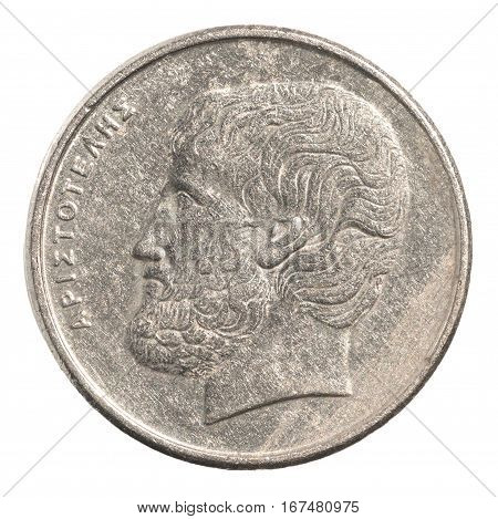 Greek Drachmas Coin