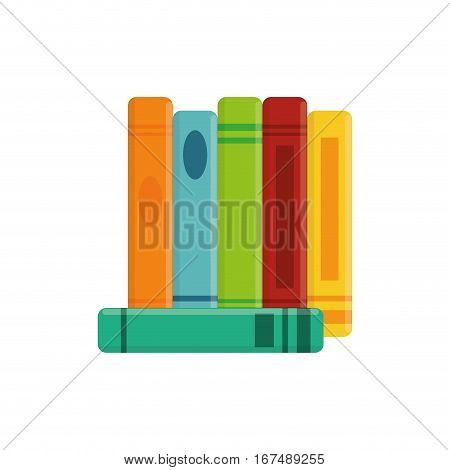 Books library education icon vector illustration graphic design