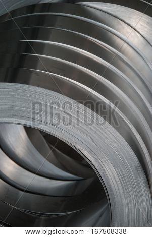 Aluminum sheet metal coils narrowed to size
