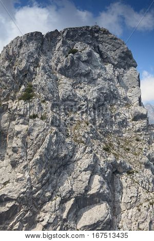 Majestic peaks around the town of Garmisch
