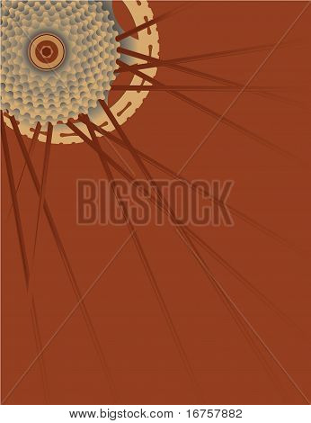 Bike wheel wallpaper