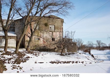 Medieval Teutonic castle Labiau in the Polessk. Kaliningrad region. Russia The castle was built in the 14th century and in the 16th century was reconstructed as a residence for the Duchess of Prussia.