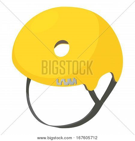 Segway helmet icon. Cartoon illustration of segway helmet vector icon for web