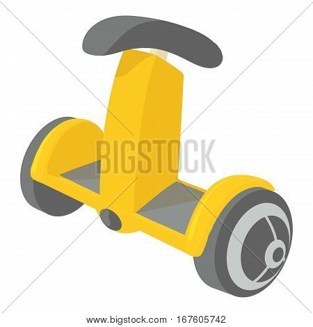 Ecology segway icon. Cartoon illustration of ecology segway vector icon for web