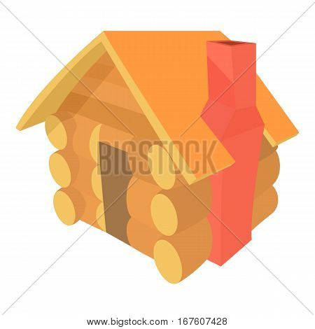 Small hut icon. Cartoon illustration of small hut vector icon for web