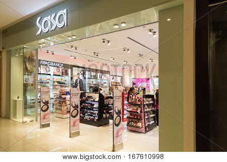 Kuala Lumpur, Malaysia -  January 29, 2017: Sasa International, Popular Hong Kong Cosmetic Retailer