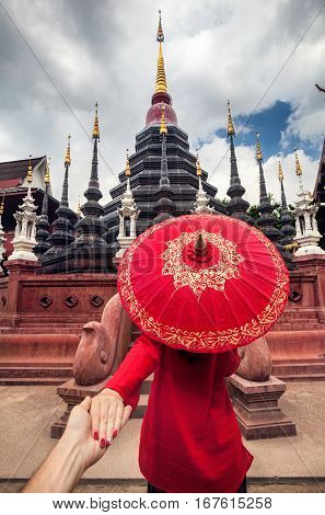 Travel Couple In Thailand