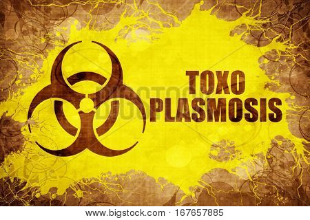 Grunge vintage Toxoplasmosis