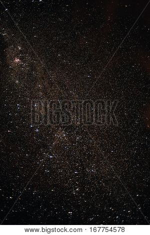 Night sky with lot of shiny stars, natural astro background