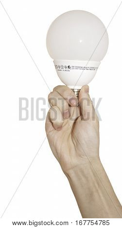 light hand hold fix lightning charging white