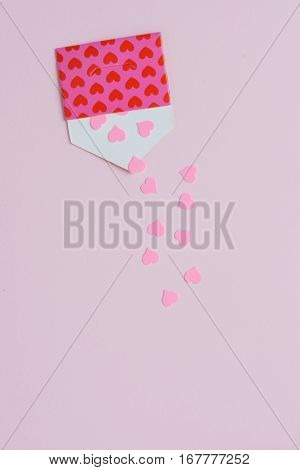envelope with hearts