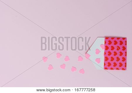 envelope with hearts