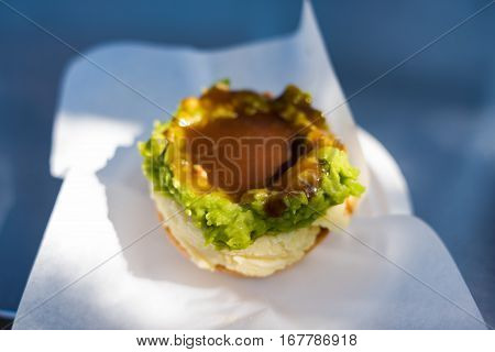 Australian Traditional Meat Pie With Gravy