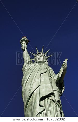 The Statue of Liberty is a colossal copper statue designed by Auguste Bartholdi a French sculptor was built by Gustave Eiffel