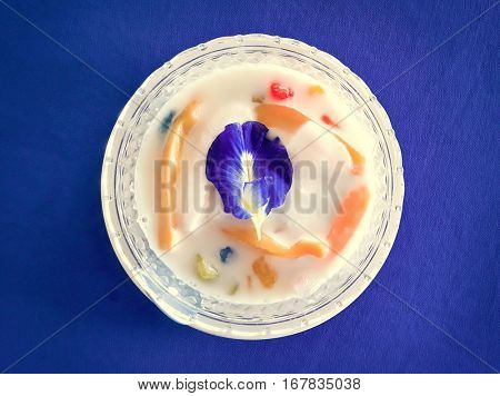 Thai Traditional Dessert Yummy Cuisine
