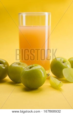 Ayurvedic Amla or Indian Gooseberry Juice, healthy diet