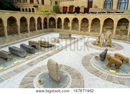 Arcades And Religious Burial Place In Old City, Icheri Sheher. Baku