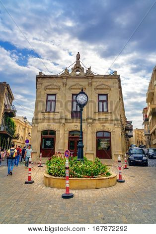 Building Of Museum In Old City, Icheri Sheher. Bakurestaurant In Old City, Icheri Sheher. Baku