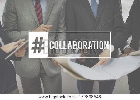 Colleagues Unity Collaboration Teamwork Working