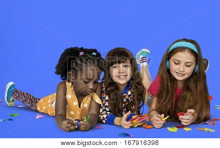 Little Children Art And Craft Paper