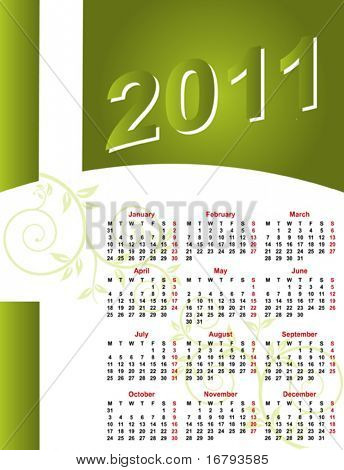 ปฏิทิน 2011