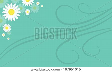 Background of spring style collection stock illustration