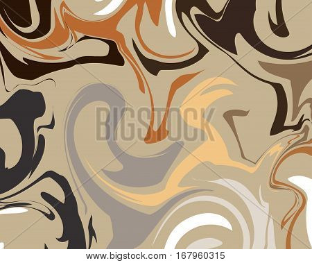 Marbling Texture design brochure.Abstract card with liquid lines. Marble effect. Vector illustration.