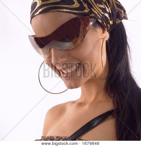Portrait smile